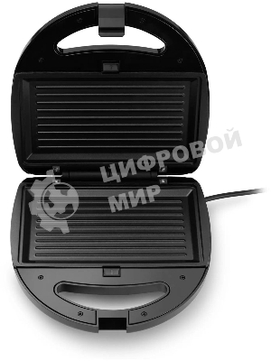 Сэндвичница Starwind SSW2346 750Вт черный/серебристый