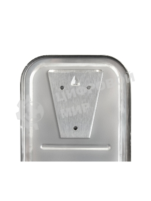 Дозатор для жидкого мыла из нерж. стали Puff-8608, хром, 800 мл, глянцевый, 19х12х12 см