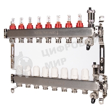 Коллектор Royal Thermo нерж. в сборе с расходомерами 1