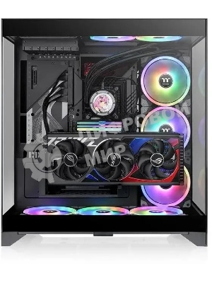 Компьютерный корпус Thermaltake CTE E550 TG черный без БП ATX 8x120мм 6x140мм 2xUSB3.0 audio bott PSU