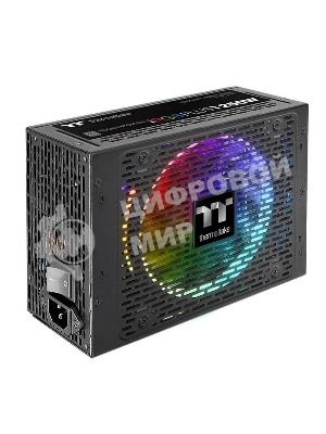 Блок питания Thermaltake ToughPower iRGb PLUS (PS-TPI-1250F3FDTE-1), 1250Вт, 80 PLUS Titanium, 140мм, модульный, черный