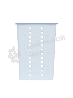 Корзина для белья Альтернатива Виолетта М2444 30 л, голуб .