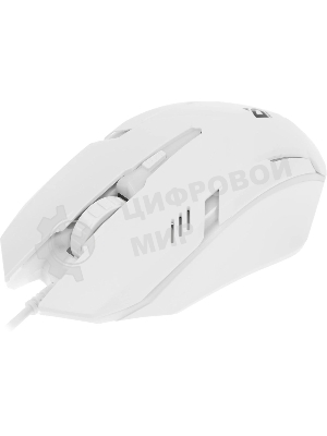 Комплект клавиатура+мышь Defender Motion C-977 проводной, USB, 1600 DPI, белый