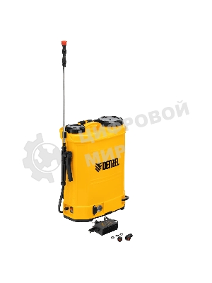 Опрыскиватель ранцевый аккумуляторный Denzel D-16LA, 16 л, щелочной акк., 12 В, 8 А·ч