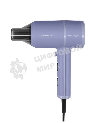 Фен Polaris PHD-1110 голубой, 1600 Вт, ионизация