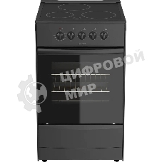 Плита электрическая Darina 1B EC 331 606 At антрацит/черный, конфорок 3 шт, духовка 50 л, 50 см x 85 см x 56 см