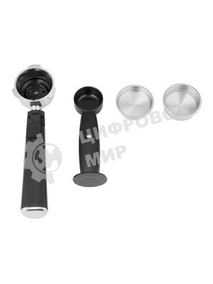 Кофеварка рожковая Centek CT-1167 черный/серебристый, исп. кофе - молотый, 1.6 л, 850 Вт, 20 бар