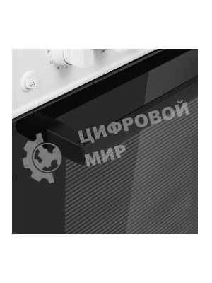 Плита комбинированная Maunfeld MGC60ECW04 белый, газовых конфорок 4 шт, духовка электрическая 65 л, 60 см x 88 см x 65 см