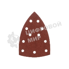 Треугольник абразивный Denzel на ворc. подложке под 