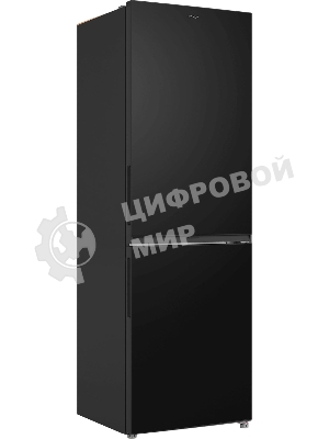Холодильник Candy CFN6185B черный двухкамерный 207/91 л морозилка снизу, No Frost