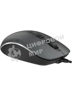 Мышь проводная A4Tech Fstyler FM26S серый/черный, 1600 dpi, USB, кнопки - 4