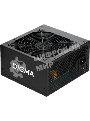 Блок питания Digma DPSU-600W-WH RTL, 600Вт, 80 PLUS, 120мм, черный