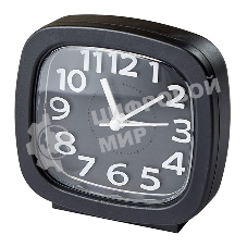 Будильник DELTA DT8-0001 8.5x4.6x8.6 см (черный)
