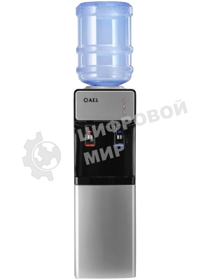 Кулер AEL LD-AEL-92c напольный, электронный, серебристый/черный