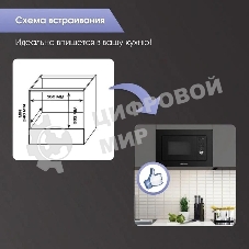 Встраиваемая микроволновая печь Zigmund & Shtain BMO 16.202 B