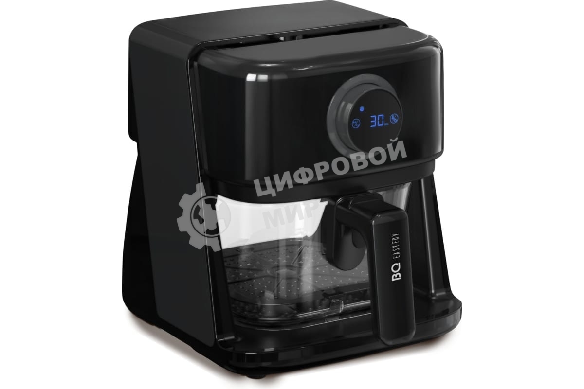 Аэрогриль BQ GR2004 черный, 1400 Вт, 3 л, сенсор, 8 программ