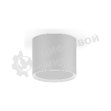 Светильник Gauss HD025 led накладной с рассеивателем 10w белый 3000k 88х75мм 1/30