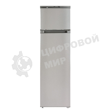 Холодильник Бирюса M424 металлик двухкамерный 170/35л морозилка сверху