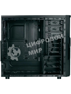 Компьютерный корпус Thermaltake Versa H21 черный без БП ATX 2x120мм 1xUSB 2.0 1xUSB 3.0 audio bott PSU