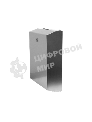 Диспенсер бумажных полотенец Puff 5615, хром мат., антивандальный с ключом