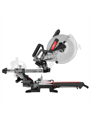  Торцовочная пила Deli DE570 (2000Вт, 5000об/мин, диаметр диска 255мм)