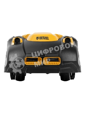 Робот-газонокосилка Denzel Grass Master 1000, ультразвуковой датчик, 3 Ач, LCD дисплей, Wi-Fi