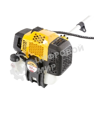 Триммер бензиновый Denzel DGT-520, 52см3, 3 л.с., неразъемная штанга, состоит из 2 частей