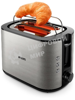 Тостер Philips HD2650/90 950Вт, 2 отделения для тостов, 8 режимов приготовления