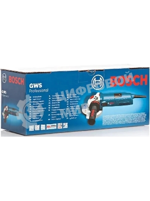 Угловая шлифовальная машина Bosch GWS 12-125 S 1200Вт 11000об/мин рез.шпин.:M14 d=125мм