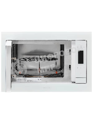 Встраиваемая микроволновая печь Krona ESSEN 60 WH DOTS белый, 31 л, 1000 Вт, переключатели - сенсор