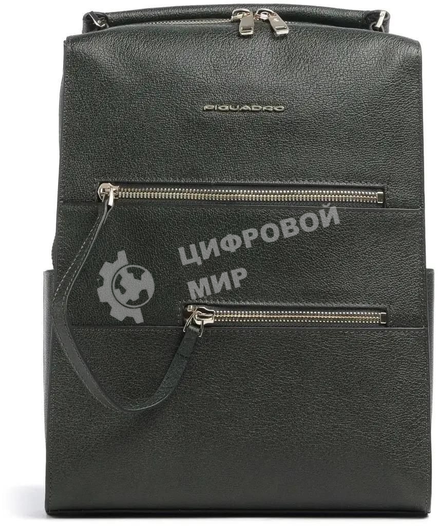 Рюкзак женский Piquadro Patricia CA6771W140/VE зеленый кожа
