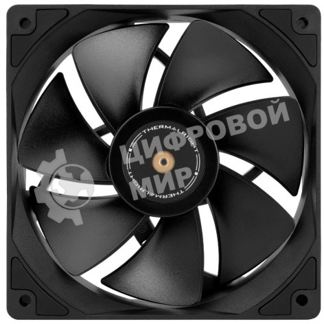 Кулер для корпуса Thermalright TL-G12RB Reverse (120x120x25mm, 4-pin PWM, 62.6CFM, 23.6dBA, 1500RPM, черный)