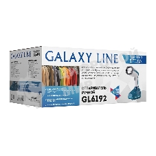Отпариватель Galaxy Line GL 6192 зеленый/белый, 1000 Вт, 25 г/мин, 300 мл