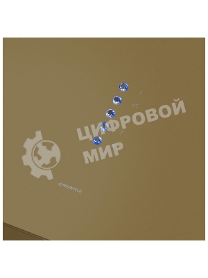 Вытяжка пристенная островная Maunfeld Bath 402 золотой, 40 см, 1150 куб. м/ч, 52 дБ