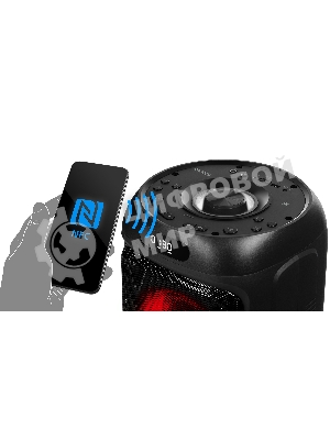 Мобильные колонки SVEN PS-770 2.0 черный 2x50W Bluetooth