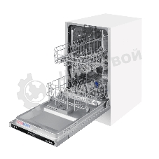 Встраиваемая посудомоечная машина Maunfeld MLP4529A01 Light Beam, черный, 44.8 см, 9 компл., 49 дБ, класс A++