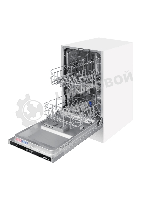 Встраиваемая посудомоечная машина Maunfeld MLP4529A01 Light Beam, черный, 44.8 см, 9 компл., 49 дБ, класс A++