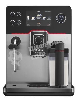 Кофемашина автоматическая Gaggia RI9782/01 NEW ACCADEMIA INOX серебристый/черный, молотый/зерновой, 1.6 л, 1400 Вт, 15 бар