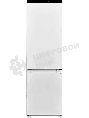 Встраиваемый холодильник Hyundai HBR 1786 2-хкамерн. белый