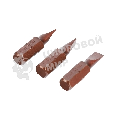 Бита EDGE by PATRIOT SL 4.5мм, сталь S2, длина 25 мм, 3шт в блистере