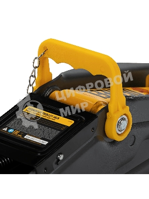 Домкрат гидравлический подкатной с фиксатором Denzel, 2 т, 130-330 мм