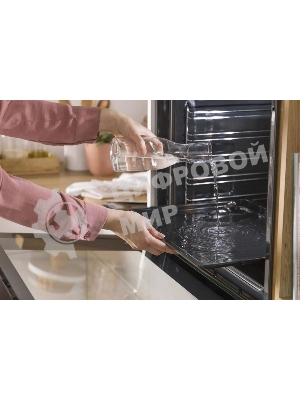 Встраиваемая электрическая духовка 60 см Gorenje Полезный объем: 77 л, Сенсорный программатор IconLED, Плавное открывание и закрывание дверцы, Решетка, Частично выдвижные телескопические направляющие на 1-м уровне, Дверца CompactDoor: 2 стекла + 1 термослой, Механический замок дверцы, Габаритные размеры (вхшхг): 59,5 59,5 56,4 см, Вес (брутто/нетто): 31/29 кг