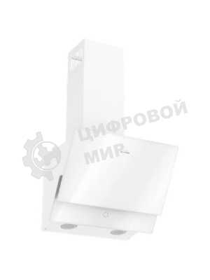 Вытяжка наклонная Elikor Vertex WH 50 белый, 50 см, 750 куб. м/ч, 56 дБ