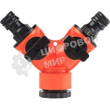 Распределитель PATRIOT TAP-2, пластиковый, 2-х канальный, G 3/4