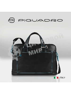 Сумка для ноутбука Piquadro Blue Square CA3335B2/N черный натур.кожа