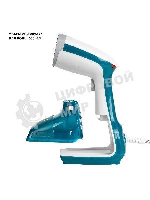 Отпариватель Galaxy Line GL 6192 зеленый/белый, 1000 Вт, 25 г/мин, 300 мл