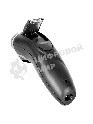 Электробритва Centek CT-2176 черный/хром ротор, 3 плавающие головки, аккумулятор + работа от сети, триммер