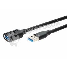 Кабель удлинительный USB3.0 Am-Af 3m Telecom черный (TUS708-3M)