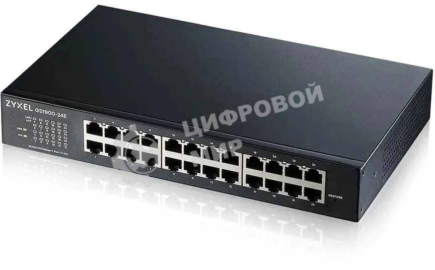 Коммутатор Zyxel GS1900-24E-EU0103F 24G управляемый