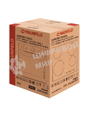 Встраиваемый комплект Maunfeld Basel черный/черный